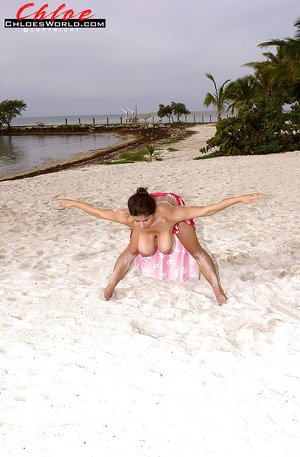 Busty beach