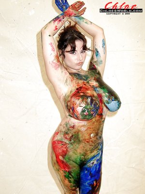 French body paint