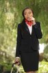 American uniform beautiful teen
