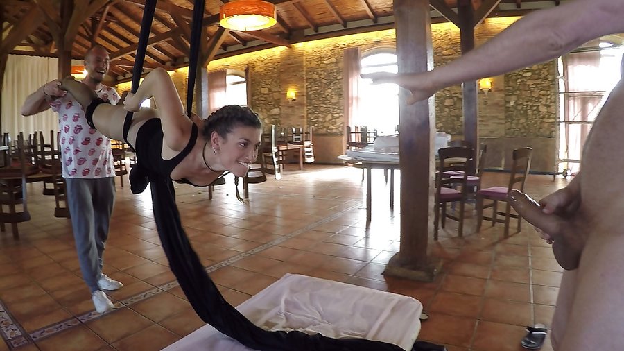 Spaniard fishnet horny fuck - XXX Dessert - Picture 2