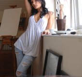 Tight naughty jeans