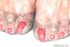 German model golden feet
