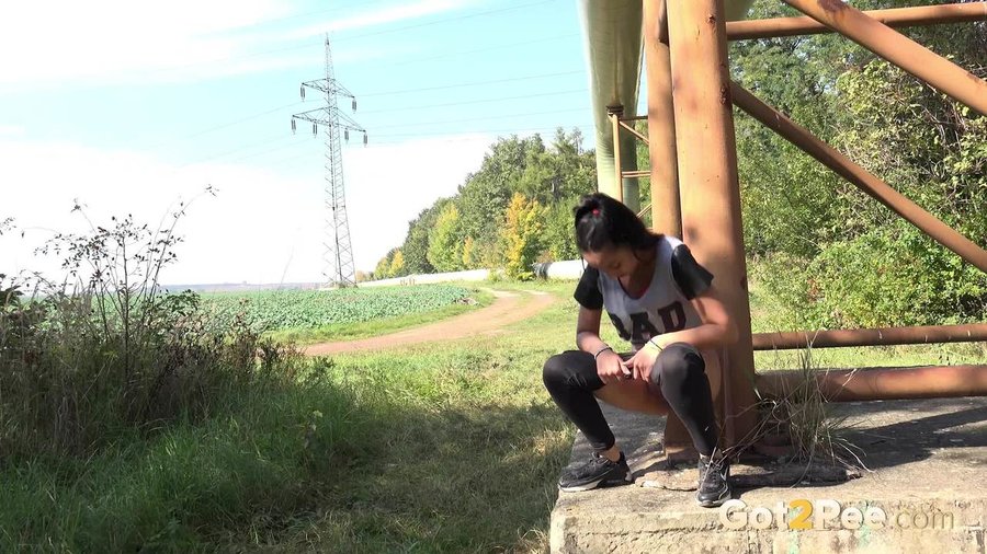 Piss dark haired pussy - XXXonXXX - Pic 2