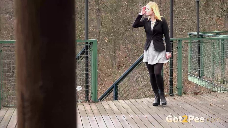 Pantyhose piss - XXXonXXX - Pic 1