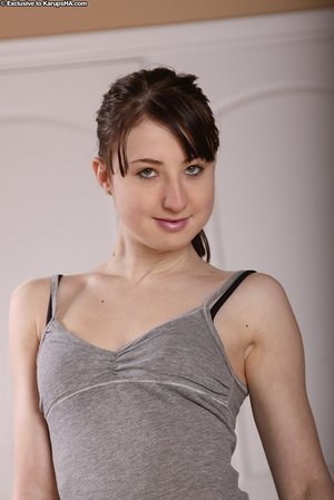 Beautiful skinny teen