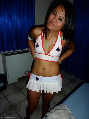 Small tits asian nurse