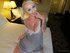 Amateur fake tits blonde