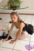 young lesbian maid
