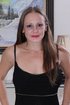 Stripping pierced pussy
