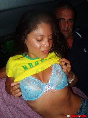 Latin big tits lingerie