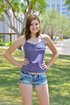 brunette teen girl