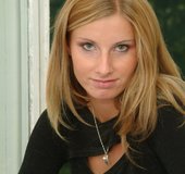Blonde skinny girl