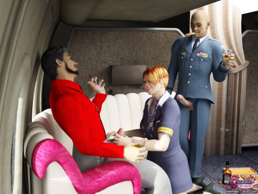 Free spirited tranny takes her uniform off  - XXX Dessert - Picture 2