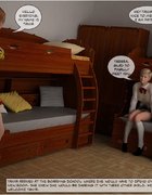 New student Tanya arrives in school and learns about newest teaching methods
