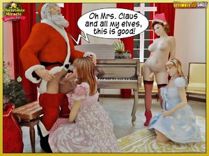 Santas helpers naughty year