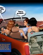 Dirty police officer punishes sansual hotties in jail - breaking the law