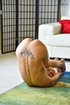 blonde nude yoga
