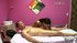 Asian brunette happy tugs