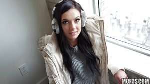 Canadian tiny tits teen brunette - XXX Dessert - Picture 1