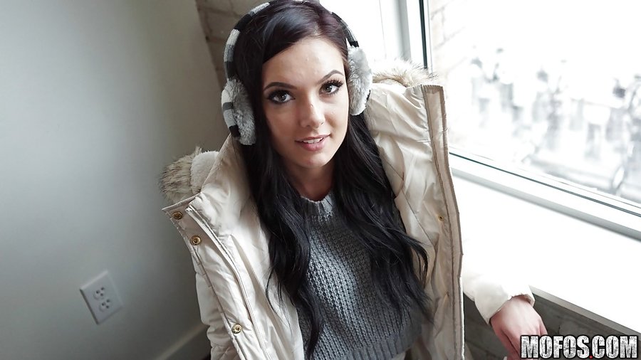 Canadian tiny tits teen brunette - XXX Dessert - Picture 1