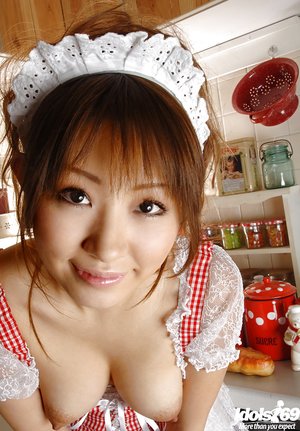 Japanese ass maid