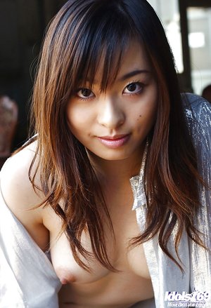 Topless petite japanese