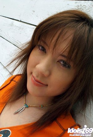 Natural japanese skirt