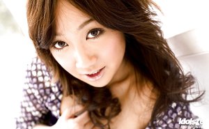 Japanese sexy brunette teen