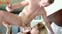 Blonde minx gave him full oral treatment before vigorous banging
