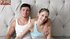 Ponytailed blonde lets her bf do her good