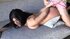 curvy brunette milf gagged