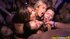 Latina facial orgy