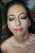 Interracial brunette mature