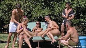 American small tits group sex