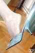 pretty nylon footjob