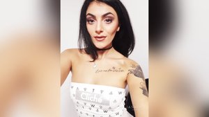 English petite brown eyes girl