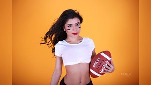 Athletic english girl