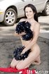 teen brunette cheerleaders