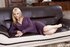 stripping blonde couch