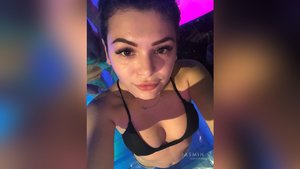 Big tit teen webcam striptease - Picture 1