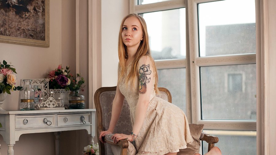 Real blue eyes girl - XXX Dessert - Picture 3