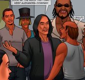 Office girl is surrounded by thugs. Bad Lieutenant 7 Whored Heiress By
