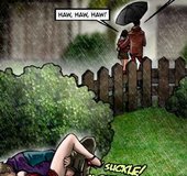 Sub with big tits takes It hard from her Master. Librarian 3 Stacked &