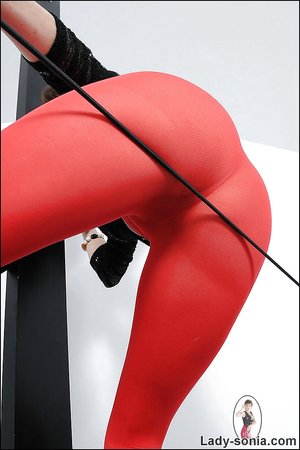Hot pantyhose bondage - Picture 10