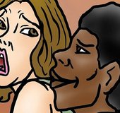 Young buck hits on his friend’s slutty mom