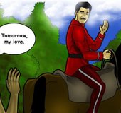 Girlfriend says goodbye to her side lover