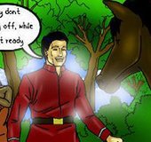 Heavenly Indian babe in a sheer frock