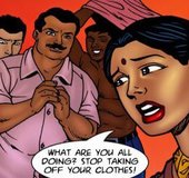 Thoughts of a gangbang make Indian wife wet