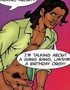 Guy gives his wife a birthday gangbang