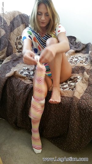 Foot fetish socks - XXX Dessert - Picture 1